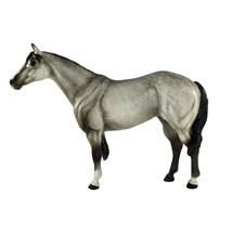 Cheval Ceramic Quarter Horse Figurine Grey Limited Edition Signed AS IS - £90.46 GBP