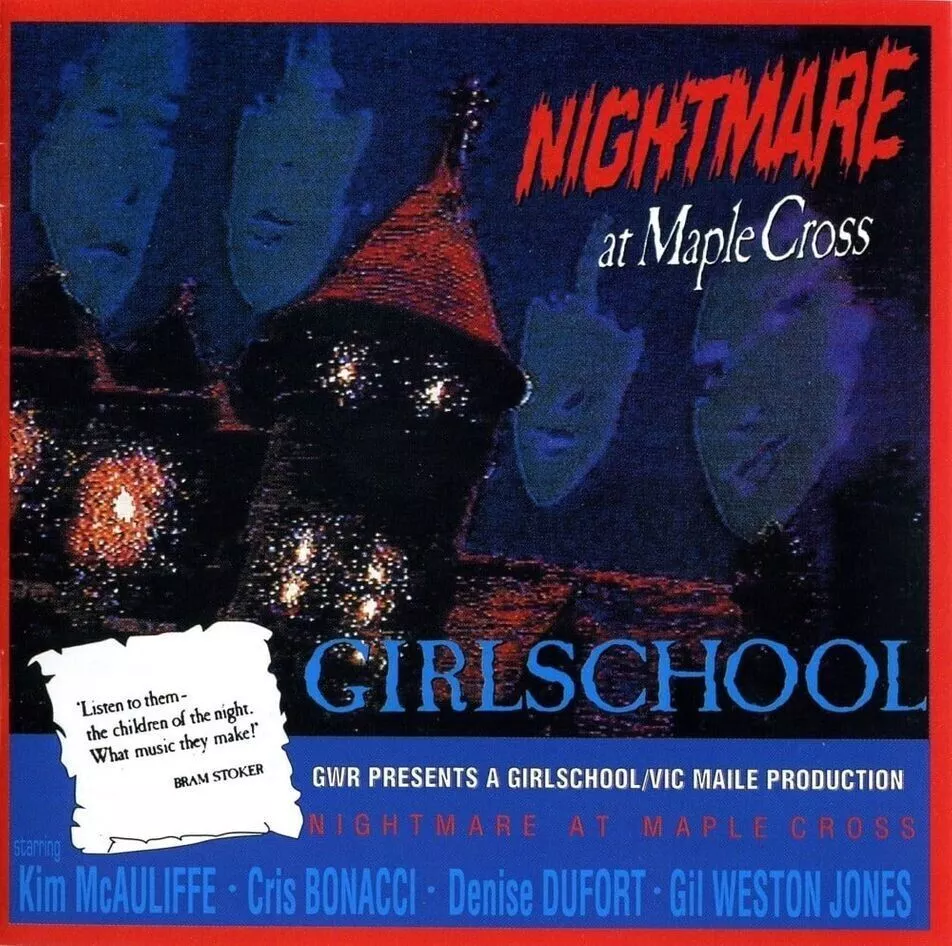 CD Girlschool ‎– Nightmare At Maple Cross - $15.90