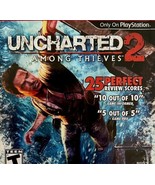 PS3 Uncharted 2 Among Thieves PlayStation 3 Game Action Adventure ELEC - £15.78 GBP