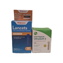 One Touch Ultra Soft 2 Lancets 100 Count 30 Gauge Walgreens Lancets 210 ... - $401.74 MXN