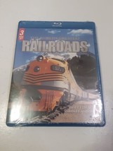The World&#39;s Greatest Railroads 3 Disc Set Bluray DVD Brand New Factory Sealed - £6.26 GBP