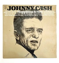 Johnny Cash Happiness Is You 1966 Vintage Vinyl 12&quot; Record VRD10 - £15.61 GBP