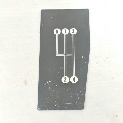 GM 3918589 1968-1976 Chevrolet Corvette Manual 4 speed Shifter Pattern P... - $22.47