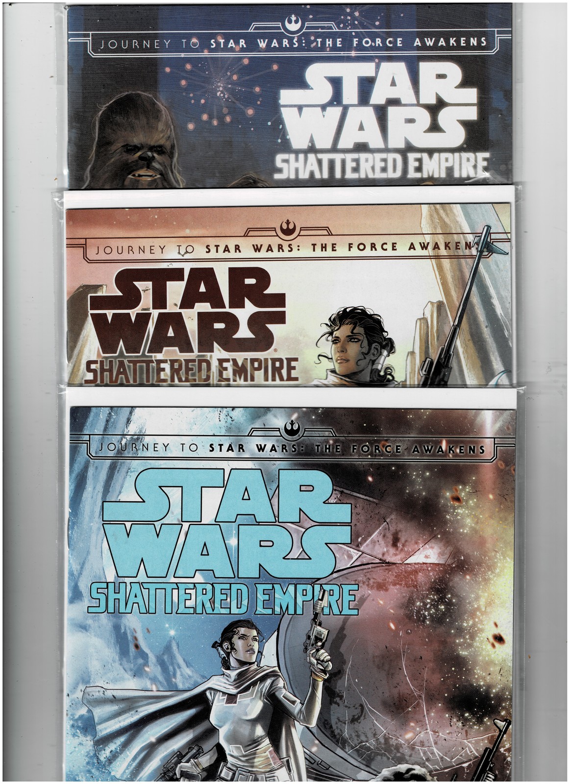 THE STAR WARS SHATTERED EMPIRE 1/2/3 DIGITAL ED. THE FORCE AWAKENS 8.5 +... - $14.99