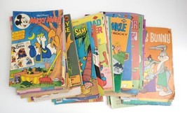 Lot of 52 Gold Key Whitman Vintage Comics Disney Looney Tunes Lulu 15c+ - $49.49
