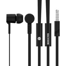 3.5Mm In-Ear Headphone With Mic On/Off Earbud Earphone For Iphone 6 6S 5... - £18.42 GBP