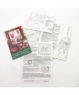 Northwoods Cabin Noel Santa Christmas Block Wall Quilt Sewing Craft Patt... - $270.05 MXN