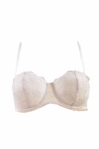 Agent Provocateur Womens Bra Lace Padded Floral Bridal White Size Uk 36B - £144.96 GBP