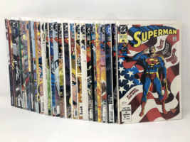 Lot of 29 Superman DC Comics 53-214 Incomplete Run 1987 Volume 2 - $31.50