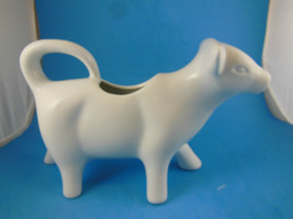 Porcelain Cow Creamer White  8&quot; x 5&quot; Better Homes &amp; Gardens - £9.49 GBP