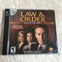 Law &amp; Order: Dead on the Money  Windows 95/ 98/ Me/ 2000/ XP CD-ROM 2002 - £10.04 GBP