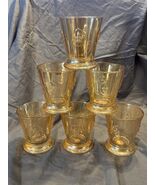 La Rochere Fleur de Lis Amber Tumblers Set of 6 | 4” French Glasses - $1,371.77 MXN