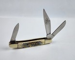 Kentucky Cutlery - Eagle Edge 3-Blade Pocket Knife white handle Excellen... - £15.56 GBP