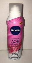 1 Ea Nivea Body Wash Foaming Silk Mousse Raspberry Parfait 6.8Oz So Silky Smooth - £11.77 GBP