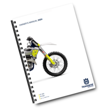 HUSQVARNA 2024 - FC FX 350 - OWNERS MANUAL - REPRINTED COMB BOUND - $25.14