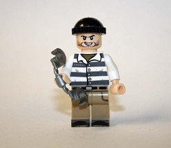 Building Block Prisoner Convict Minifigure Custom Toys - £4.71 GBP