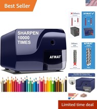 Safety Electric Pencil Sharpener with Suction Base: Fast &amp; Effective for... - $45.50
