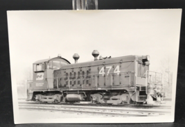Burlington Northern Railroad BN #474 NW-2 Electromotive Train Photo Canada - £7.46 GBP