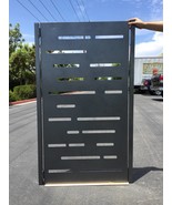 Contemporary  modern metal gate, Modern Metal Gate, Custom Art Pedestria... - $1,199.00