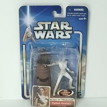 Star Wars Attack Of Clones Padme Amidala Arena Escape Action Figure Card Bent - £15.86 GBP