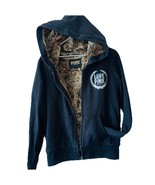 Y2K Vintage Victorias Secret Pink Sequins Bling Fur Lined Hoodie Zip Up ... - €84,48 EUR