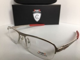 New Charriol Sport SP 23030  C2 55mm Semi-Rimless Men&#39;s Eyeglasses Frame  - £118.51 GBP
