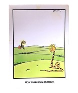 Far Side Vintage GREETING CARD Circa 1982-1984 Brand New ORIGINAL Collec... - $10.77