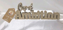 Dolly Parton Cup of Ambition Wood Letter Sign – Coffee Bar Decor – DG Ex... - $6.00