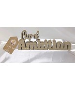 Dolly Parton Cup of Ambition Wood Letter Sign – Coffee Bar Decor – DG Ex... - $110.66 MXN