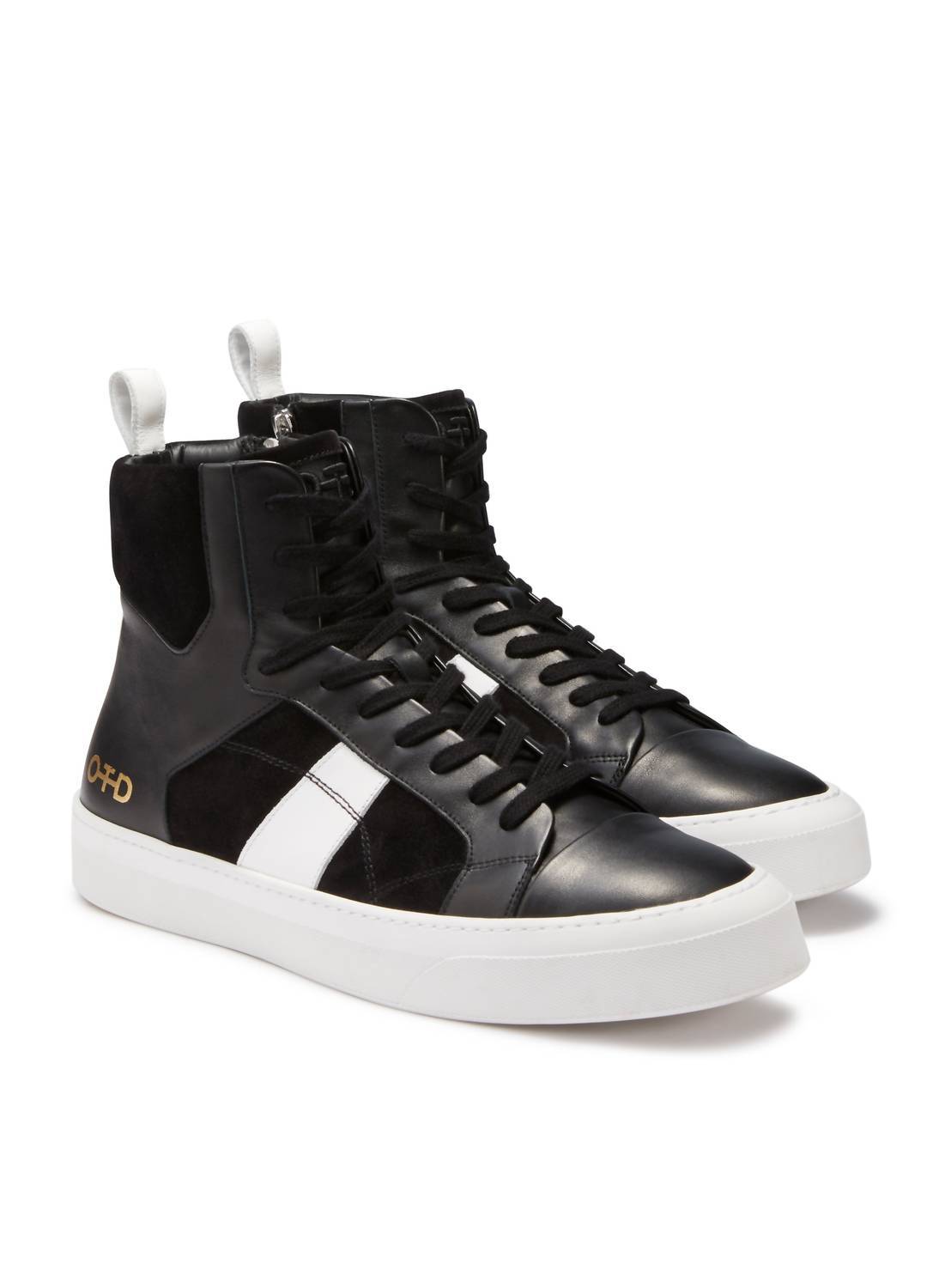 On This Day men's hi-top zip sneaker in Black