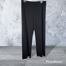 Beata Studio Los Angelos Black Dress Pants Made in the USA Size 14 - £15.86 GBP