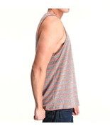 Black Web Gray&amp;Orange Tank Top Made in USA &quot;X-Large&quot; - £6.62 GBP
