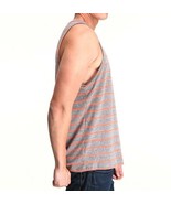 Black Web Gray&amp;Orange Tank Top Made in USA &quot;X-Large&quot; - $8.42