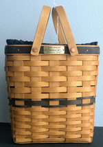 LONGABERGER 1998 Collectors Club Member Basket Combo w/ Liner &amp; Protector New OS - £37.95 GBP