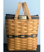 LONGABERGER 1998 Collectors Club Member Basket Combo w/ Liner &amp; Protecto... - $48.59