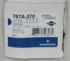 White Rodgers 767A-370 Hot Surface Ignitor Silicon Carbide image 5