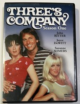 Three&#39;s Company Season 1 (DVD 2003) John Ritter Suzanne Somers Joyce DeWitt 1977 - £6.23 GBP