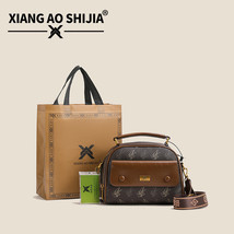 Xiang Ao Family Commuting Texture Simple Handbag 2024 Single Shoulder Crossbody  - £45.17 GBP