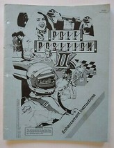 Pole Position II Arcade Manual Enhancement Instructions Original 1983 - £20.50 GBP