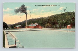 St Joseph Water Works Saint Joseph Missouri MO 1911 DB Postcard Q4 - £4.39 GBP