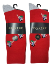 ( 2 PAIR ) Gold Toe Men&#39;s Fresh Odor Control 24/7 Socks Shoe Sz  6-12 1/... - $11.87