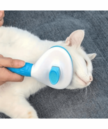 Self-Cleaning Pet Grooming Brush for Cats & Dogs – Removes Loose Hair & Gently M - $8.99