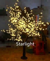 Warm White 7ft LED Christmas Tree Cherry Blossom Night Light House Weddi... - £591.79 GBP