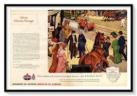 Standard Oil Hoosier Horseless Carriage Ad Vintage 1962 Magazine Adverti... - $9.70