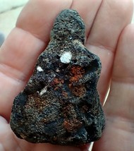 Natural IRON Strange stone ? with Rust of Israel Triangle form #8 - £1.43 GBP
