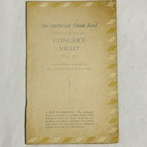 1940&#39;s Shawnee On Delaware Pa Smithfield School Concert Night Program Di... - $11.40