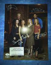 Buffy The Vampire Slayer 5x Cast Hand Signed Autograph 11x14 Photo JSA BAS COA - £677.07 GBP