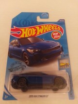 Hot Wheels 2020 #198 Blue 2019 Kia Stinger GT Factory Fresh Series 03/10 MOC - £8.11 GBP