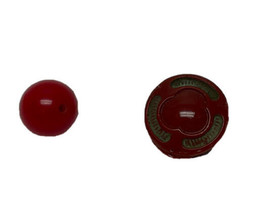 Lot 7 Vintage Miscellaneous Plastic Red Novelty Buttons - $14.80