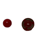 Lot 7 Vintage Miscellaneous Plastic Red Novelty Buttons - £11.60 GBP